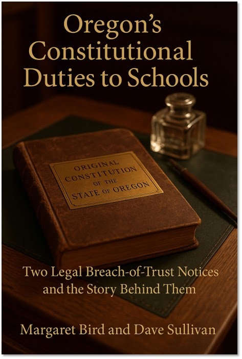 Oregon's Constitutional Duties to Schools (2025) — book cover